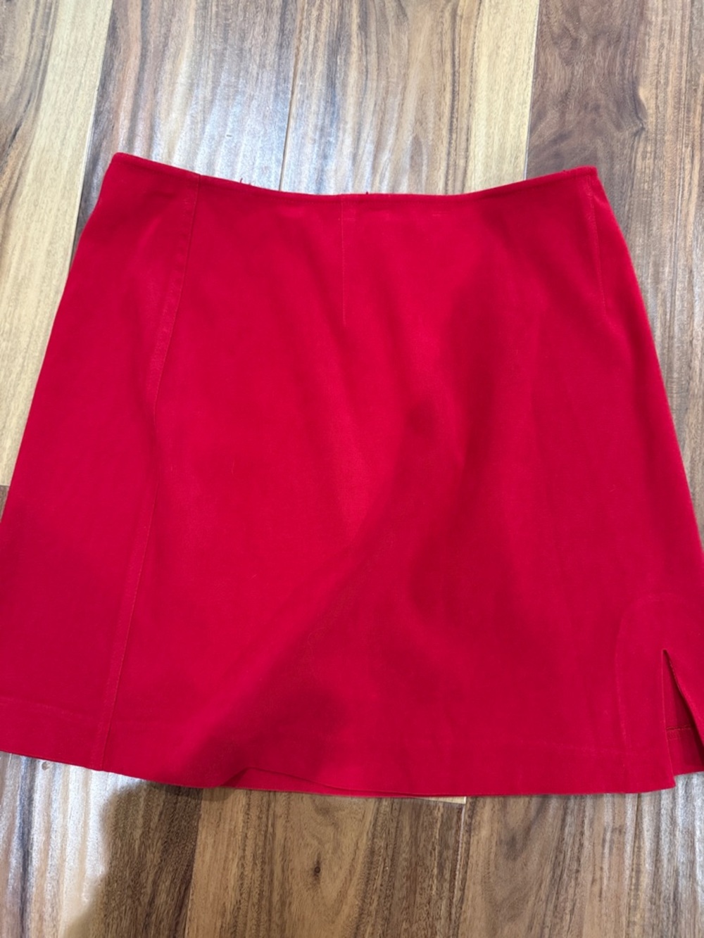Vintage Express Red Mini Skirt